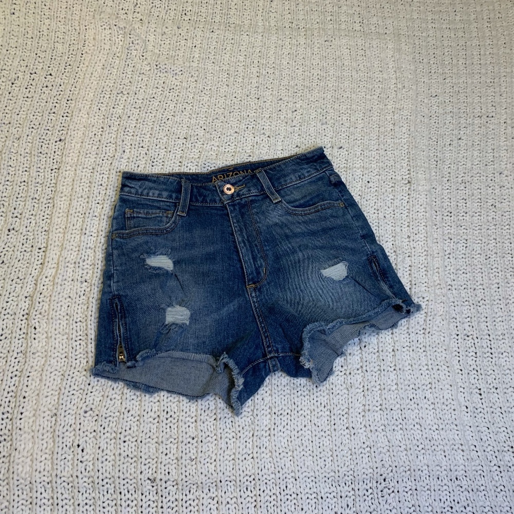 Denim Short Shorts